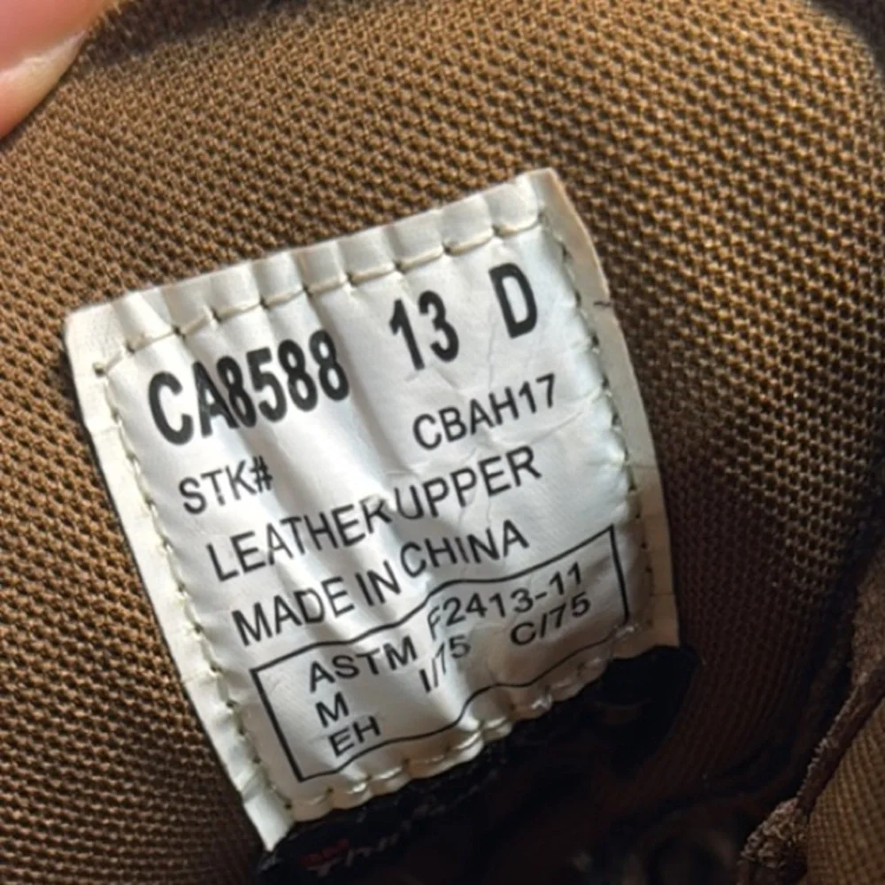 Men's Brown Work Boots size 13 D